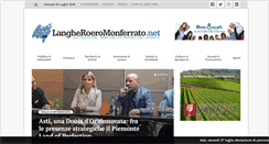 Desktop Screenshot of langheroeromonferrato.net