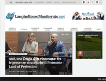 Tablet Screenshot of langheroeromonferrato.net